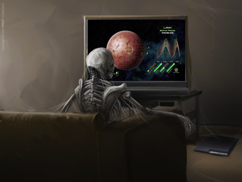 Illustration for article titled Kotaku Shop Contest: Bored To Death Winners